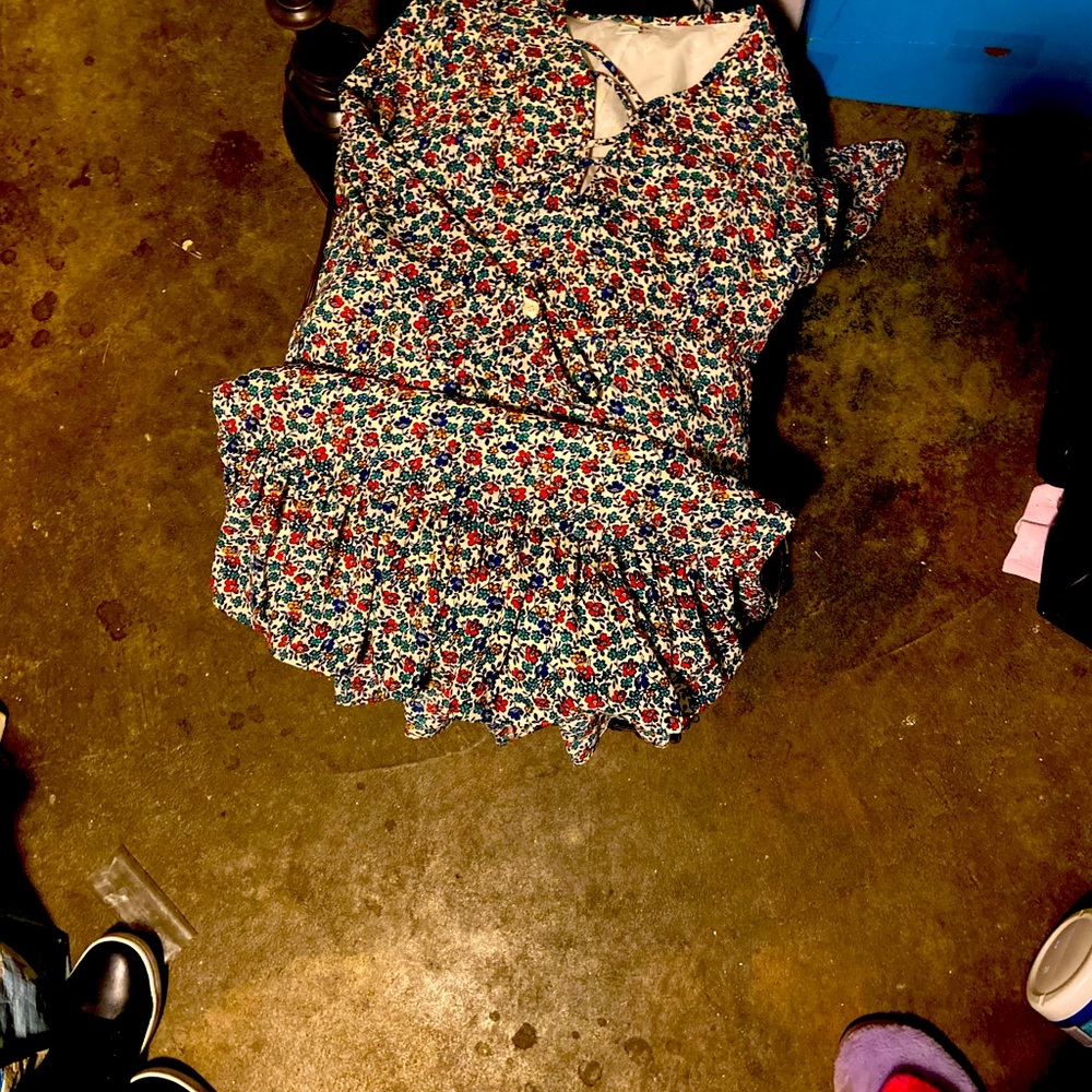 J.Crew Floral Dresz
